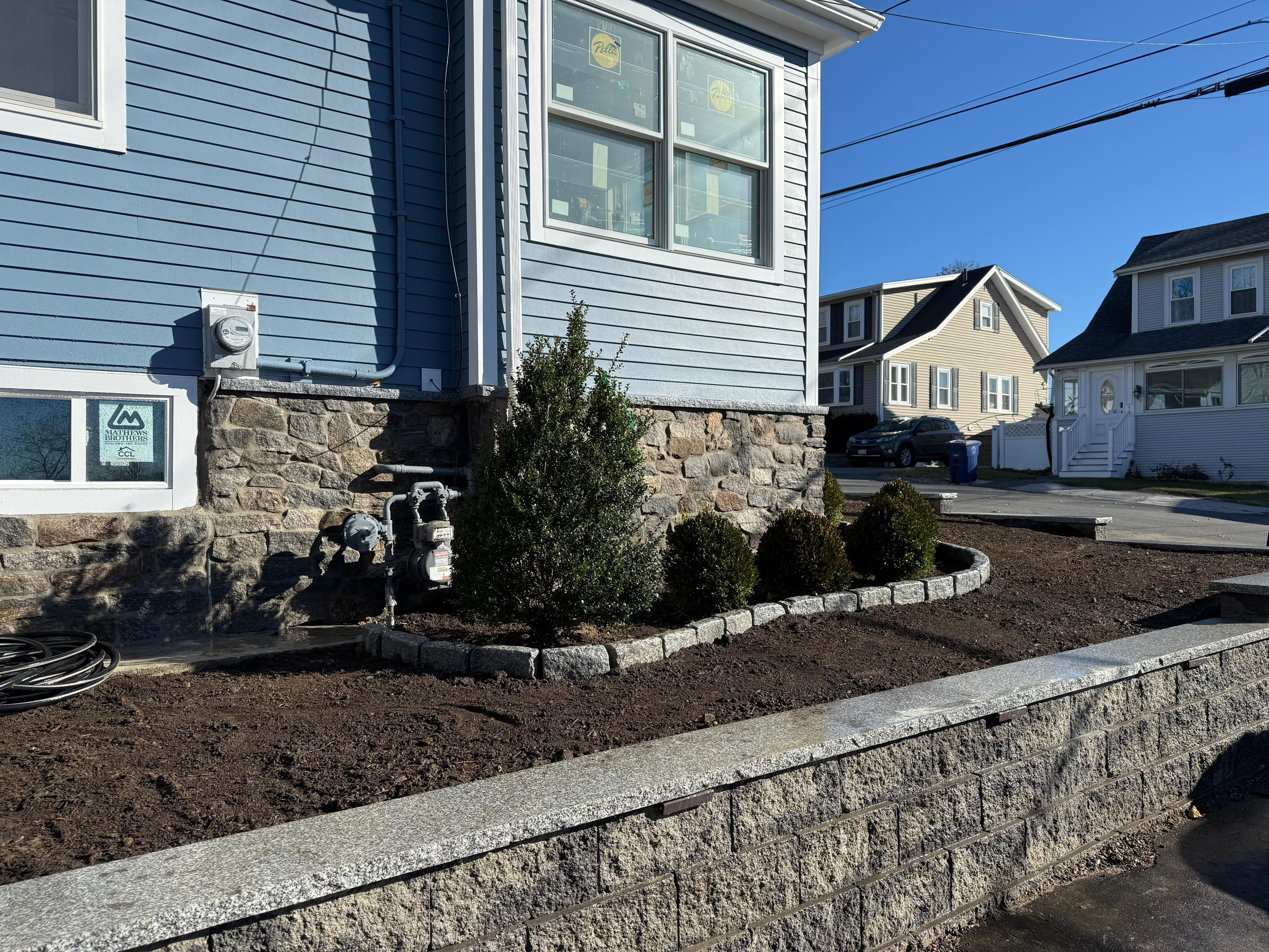Stone Wall Build